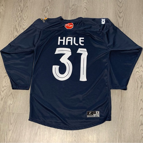 Orlando Ice Den Solar‎ Bears Qatar Airways PSG Reversible Hockey Jersey Small - Picture 2 of 7